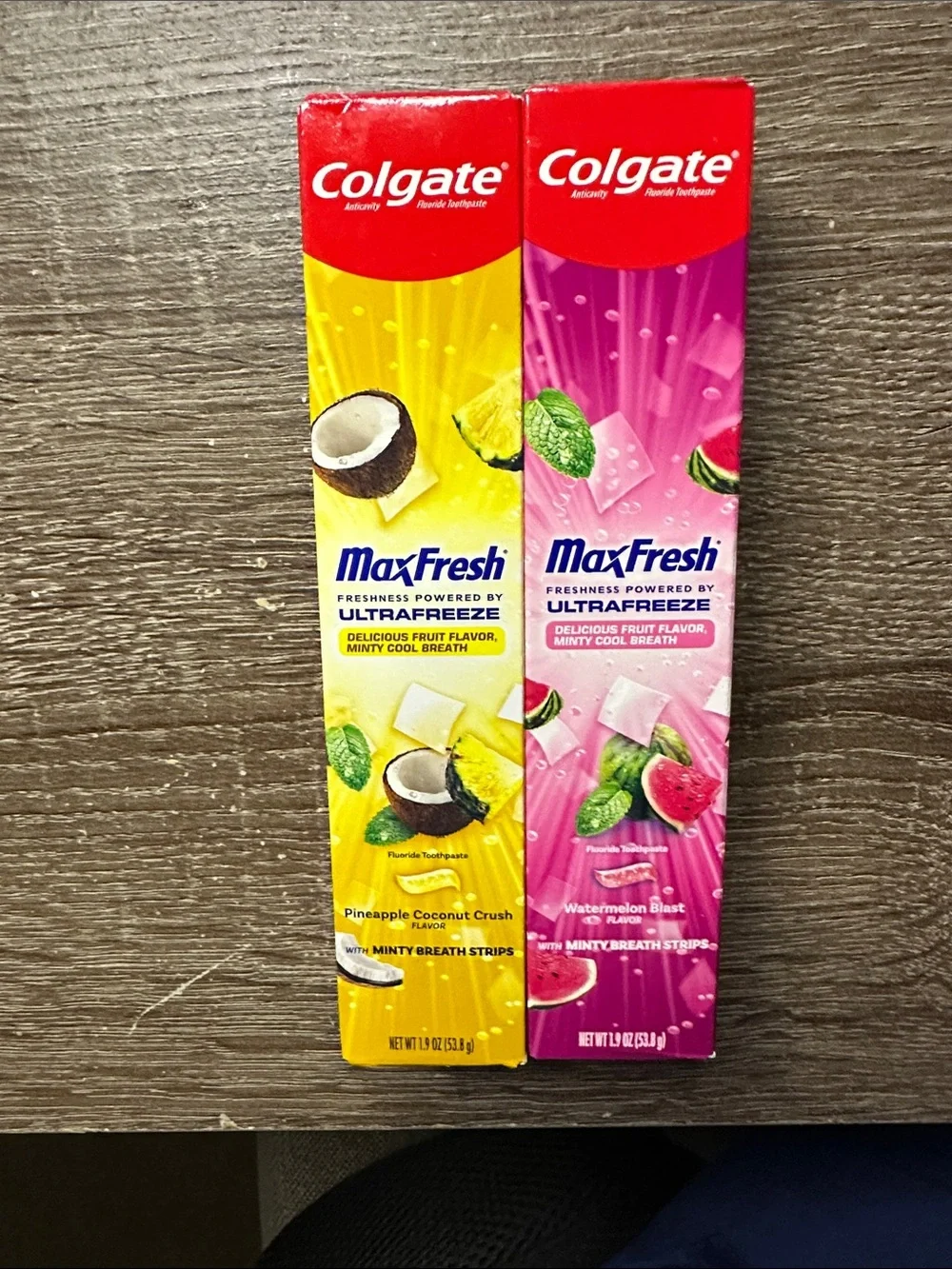 Colgate MaxFresh Tooth strips Twin Pack - Max fresh